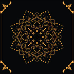 Flower Luxury mandala ramadan Style Decorative mandala.