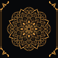 Flower Luxury mandala ramadan Style Decorative mandala.