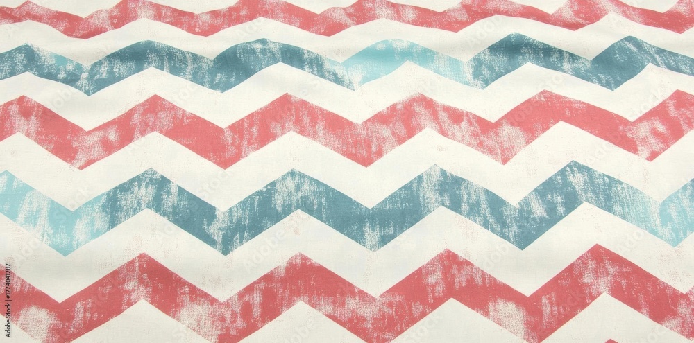 Aufkleber chevron pattern shows textured stripes with vintage design and repeating lines for textile theme.