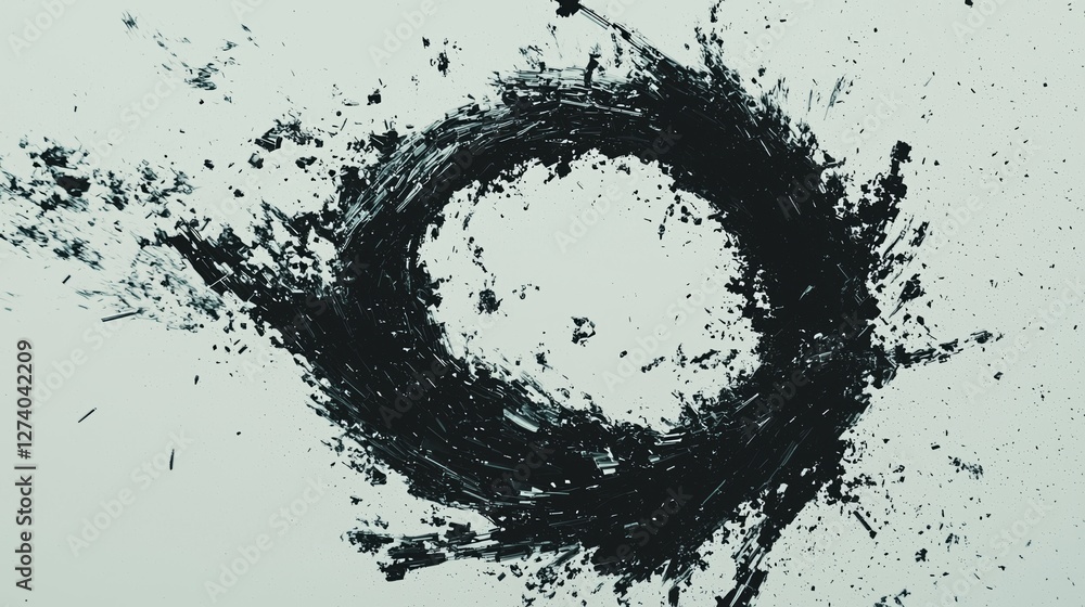 Poster a device failing due to a technical issue, symbolizing a breakdown in institutional systems or mecha