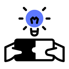 This Collaboration icon is suitable for Business Motivation, Business Improvement, etc.