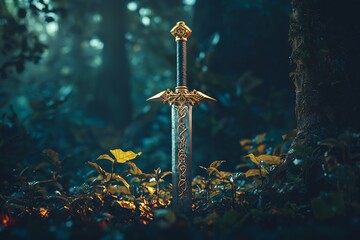 Naklejka premium Rim lighting highlights the edge of an axe with the use of rim lighting