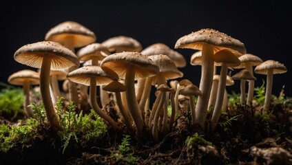 Forest mushrooms, mushroom cultivation