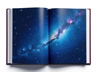Dreamy Space Constellation Journal Spread