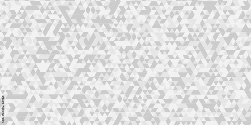Poster vector gray polygon mosaic triangle overlap texture background. white and gray overlapping cube squa