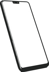 blank clipboard isolated on white