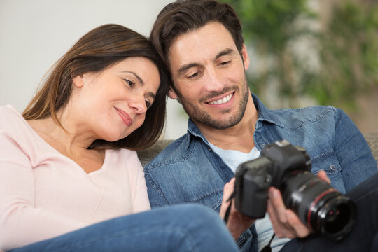 company photo editor and photographer working - Powered by Adobe