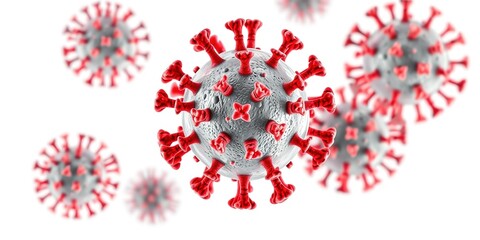 Unveiling the Invisible: 3D Rendered Cell, Virus, and Bacteria