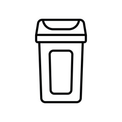 trash can, icon, flat, design, vector, illustrations, Graphic Design, education, style, trendy, collections
