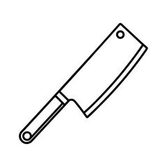 knife isolated on white