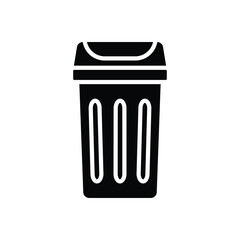 trash can, icon, flat, design, vector, illustrations, Graphic Design, education, style, trendy, collections