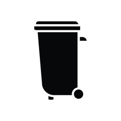 trash can, icon, flat, design, vector, illustrations, Graphic Design, education, style, trendy, collections