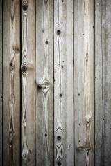 Naklejka premium Rustic Weathered Wood Planks Background Texture A Detailed Close-Up Shot of Vertical Wooden Panels Showing Natural Grain and Knots