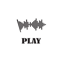 Sound waves vector illustration