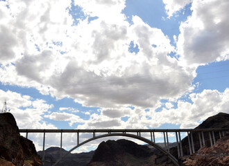 Fototapeta premium Hoover Dam on the Arizona-Nevada border