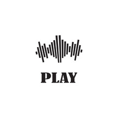 Sound waves vector illustration