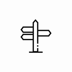 local navigation icon sign vector