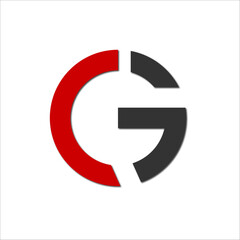 Web line modern color full logo design