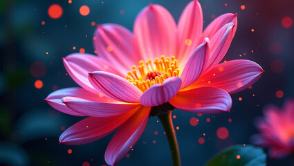 Floral Light Painting, Streaks and Trails