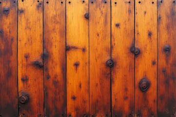 Fototapeta premium Aged Wooden Plank Wall Texture Background Image