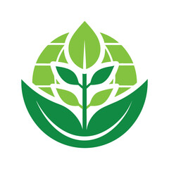 Ecology Icon Logo Vector Design
