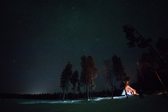 フィンランドの夜