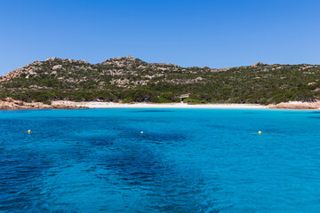 spiaggia Rosa a Budelli, arcipelago della Maddalena, Sardegna
