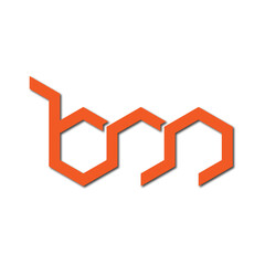 Web line modern color full logo design