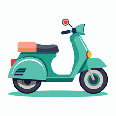 Obraz premium scooter vector