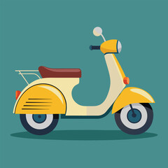 Obraz premium scooter vector