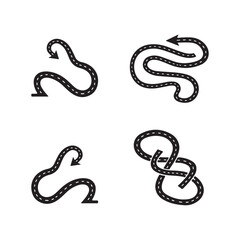 Road network, aerial view, abstract design, black and white 