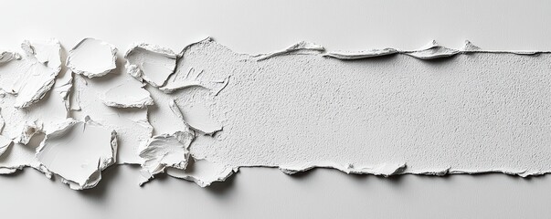 Obraz premium Aesthetic appeal of stucco texture in minimalist interiors