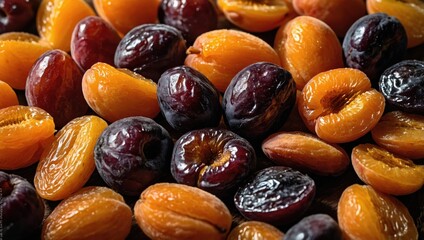 Dried fruit on a plate