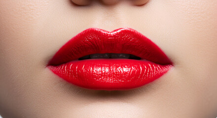 close up of a woman lips