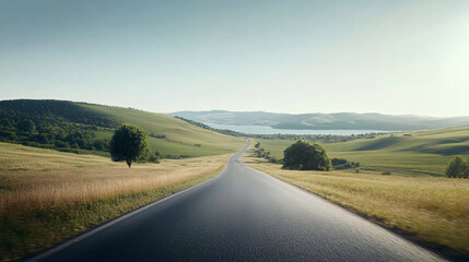 road to the mountains
