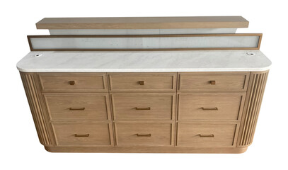 wooden chest of drawers