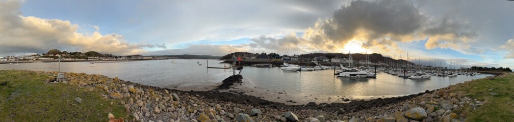 Fototapeta premium Conwy Estuary and Marina, North Wales