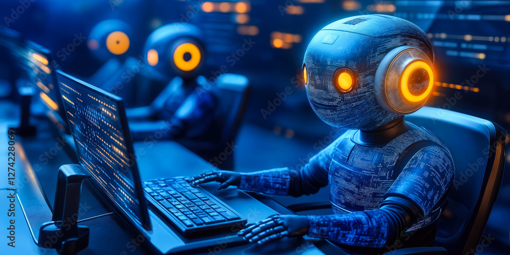 Poster ai and human collaboration in call centers for enhanced customer interaction and empathy through adv
