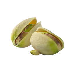 Close-up of Two Pistachios