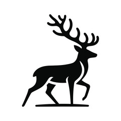 Majestic Wild Deer in Serene Forest Landscape