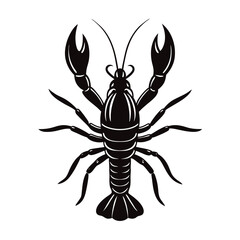 crayfish vector illustration