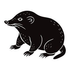 mole vector illustration