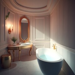  luxury, mirror, table, contemporary, apartment, decoration, window, toilet,