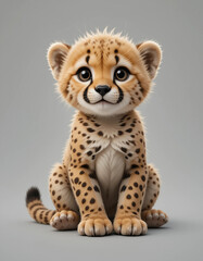 Obraz premium Speedy Elegance: Cheetah