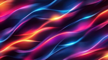 A vibrant abstract design featuring flowing waves of color. The combination of blue, pink, and purple hues creates a mesmerizing visual that sparks creativity and inspiration.