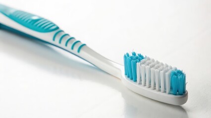 Toothbrush on White Background