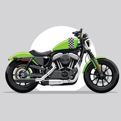 Obraz premium motorbike vector for graphic design