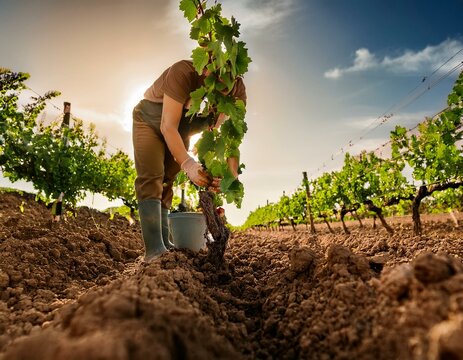 vendimia,recolecci&oacute;n o cosecha de las uvas.