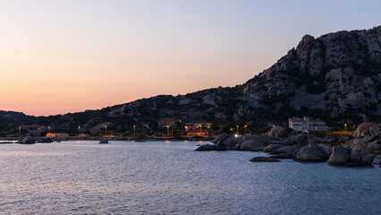 Ora blu a punta Tegge, isola della Maddalena, Sardegna