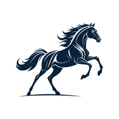 horse silhouette vector design illustration